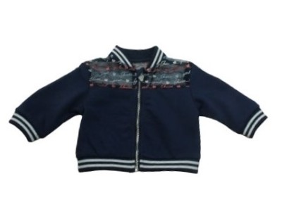 Granatowa rozpinana bluza (3-6M)