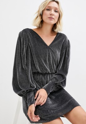 Brokatowa sukienka mini (S)