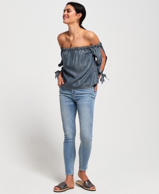 Bluzka off shoulder wiązania (36)