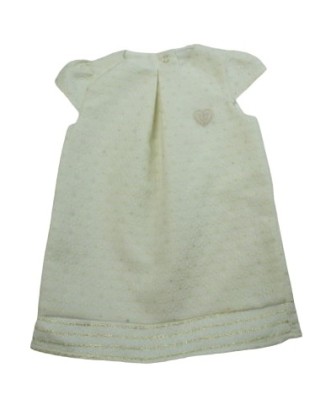 Elegancka kremowa sukienka (3-6M)