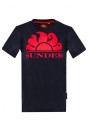 GRANATOWY T-SHIRT LOGO (6L)