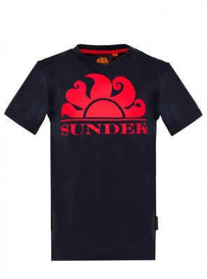 Granatowy t-shirt logo (6L)