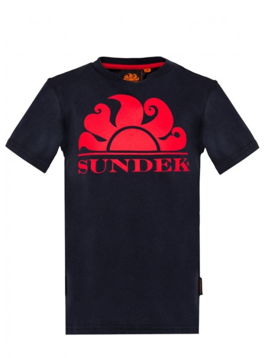 GRANATOWY T-SHIRT LOGO (6L)