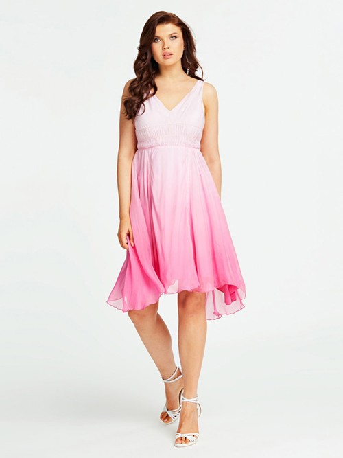 SUKIENKA CIENIOWANA V NECK (S)