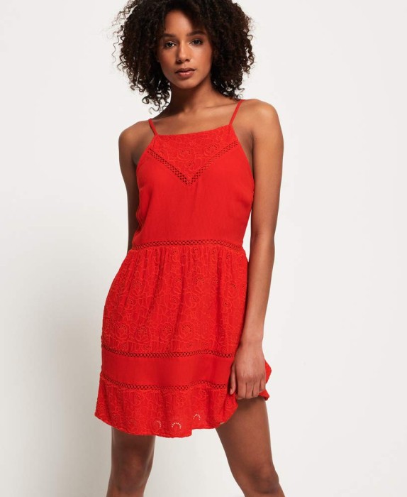 CZERWONA SUKIENKA MINI (38)