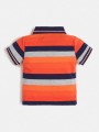 KOLOROWA KOSZULKA POLO LOGO (3-6M)