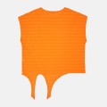 POMARAŃCZOWY LUŹNY T-SHIRT (44)
