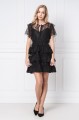 CZARNA KORONKOWA SUKIENKA (M)