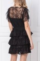 CZARNA KORONKOWA SUKIENKA (M)