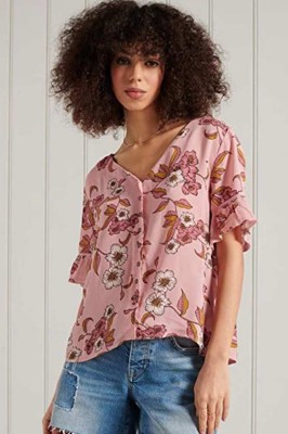 Różowa bluzka print (38)