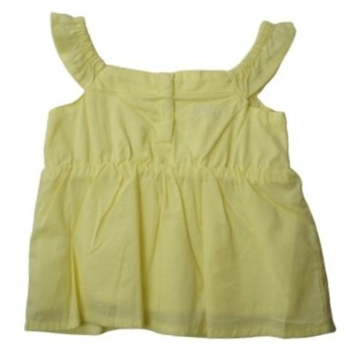 Jasnożółta logowana bluzka (3-6M)