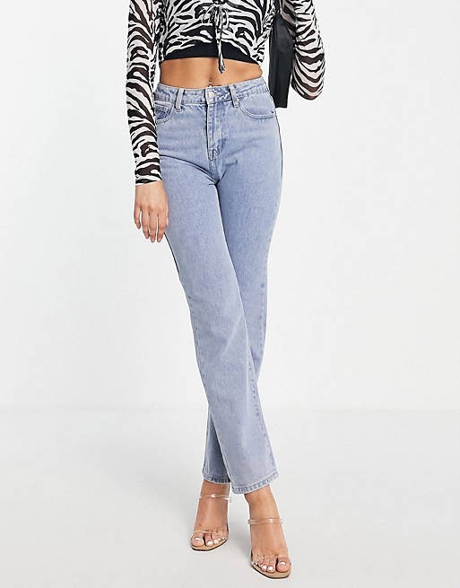 NIEBIESKIE JEANSY WYSOKI STAN (26)