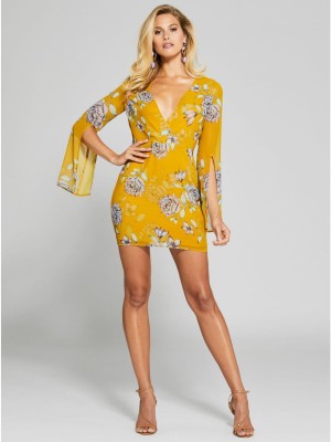 Mini sukienka kwiaty (40)