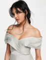 SUKIENKA SATYNOWA OFF SHOULDER (36)
