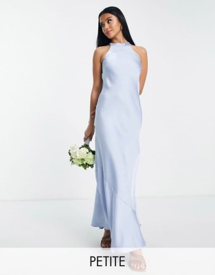 Satynowa sukienka maxi (34)