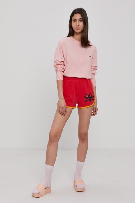 Czerwone szorty print (28)