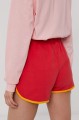 Czerwone szorty print (28)