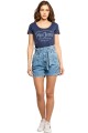 Niebieskie szorty jeans (32)