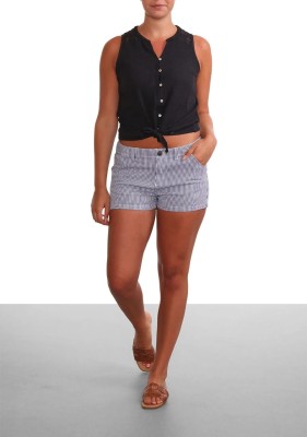 Dwukolorowe spodenki paski (40)