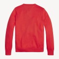 Czerwony sweter logo v neck (2L)