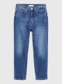 Niebieskie proste jeansy (8-9L)