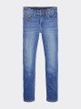Niebieskie jeansy slim fit (8-9L)
