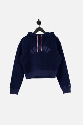 Granatowa bluza baranek (S)