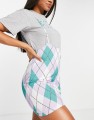 asos-design-2-in-1-tshirt-mini-dress-with-extreme-neckline-in-argyle-print-and-logo (3).jpg