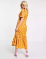 ASOS DESIGN Pephem Midi Tea Dress In Orange (2).jpg
