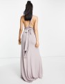 Maxi sukienka v neck (40)