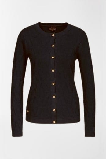Czarny sweter KAMILE (2XL)