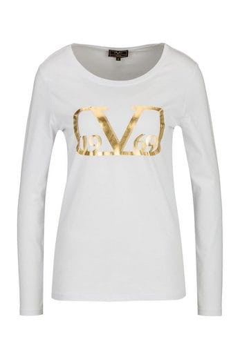 Biały t-shirt SHOSHA (M)