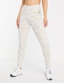 Jasnoszare legginsy wzór (S)