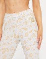 Jasnoszare legginsy wzór (S)