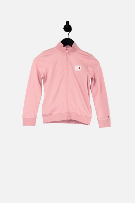 Różowa bluza naszywka (8-9L)