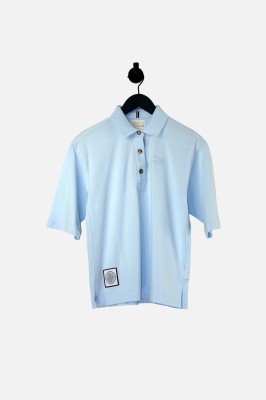 Błękitna koszulka polo (S)