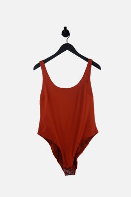 Brązowe monokini gładkie (44)
