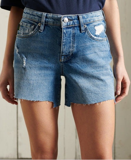 Niebieskie jeansowe spodenki dziury (29)