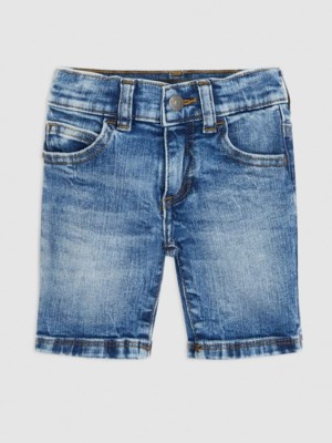 Jeansowe krótkie spodenki (3-6M)