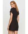 Czarny kombinezon v neck (S)