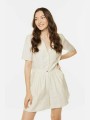 Kombinezon ecru kieszenie (36)