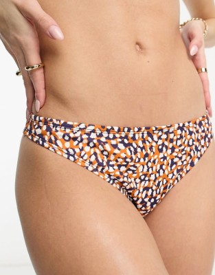 Wzorzyste figi bikini  (S)