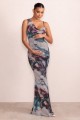 Kolorowa sukienka maxi (42)