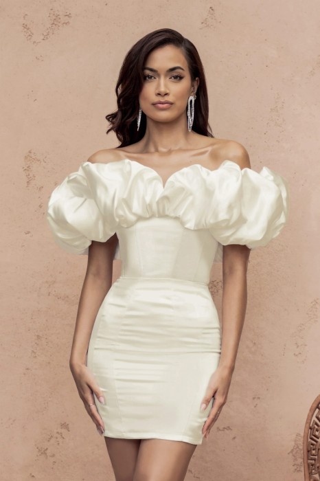 Ecru sukienka mini (34)