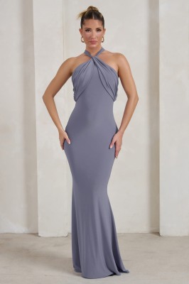 Grafitowa sukienka maxi (34)