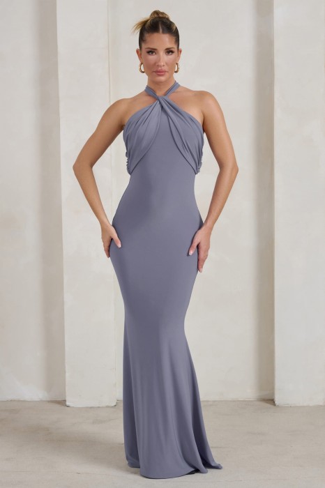 Grafitowa sukienka maxi (34)