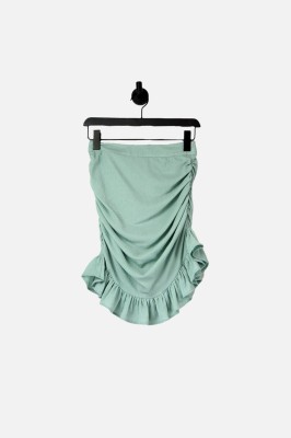 Szałwiowa spódnica marszczenia (36)