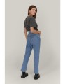 Niebieskie mom jeans wysoki stan (26)