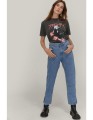 Niebieskie mom jeans wysoki stan (26)