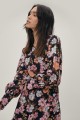 Czarna mini sukienka floral print (34)